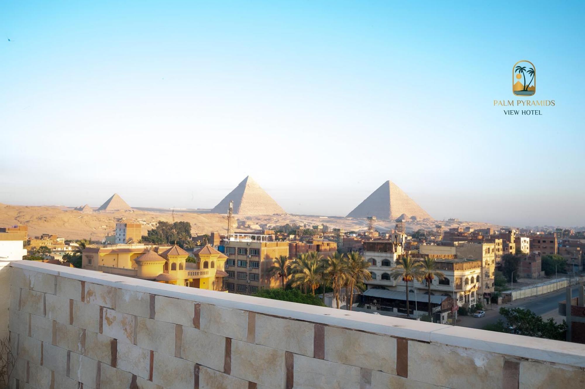 Palm Pyramids View Hotel Kafret el-Gabal Eksteriør billede