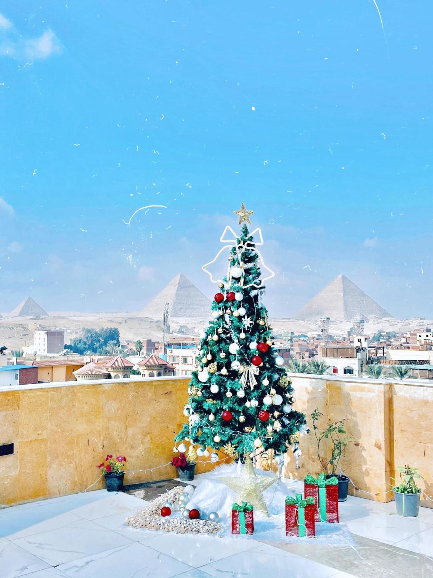 Palm Pyramids View Hotel Kafret el-Gabal Eksteriør billede